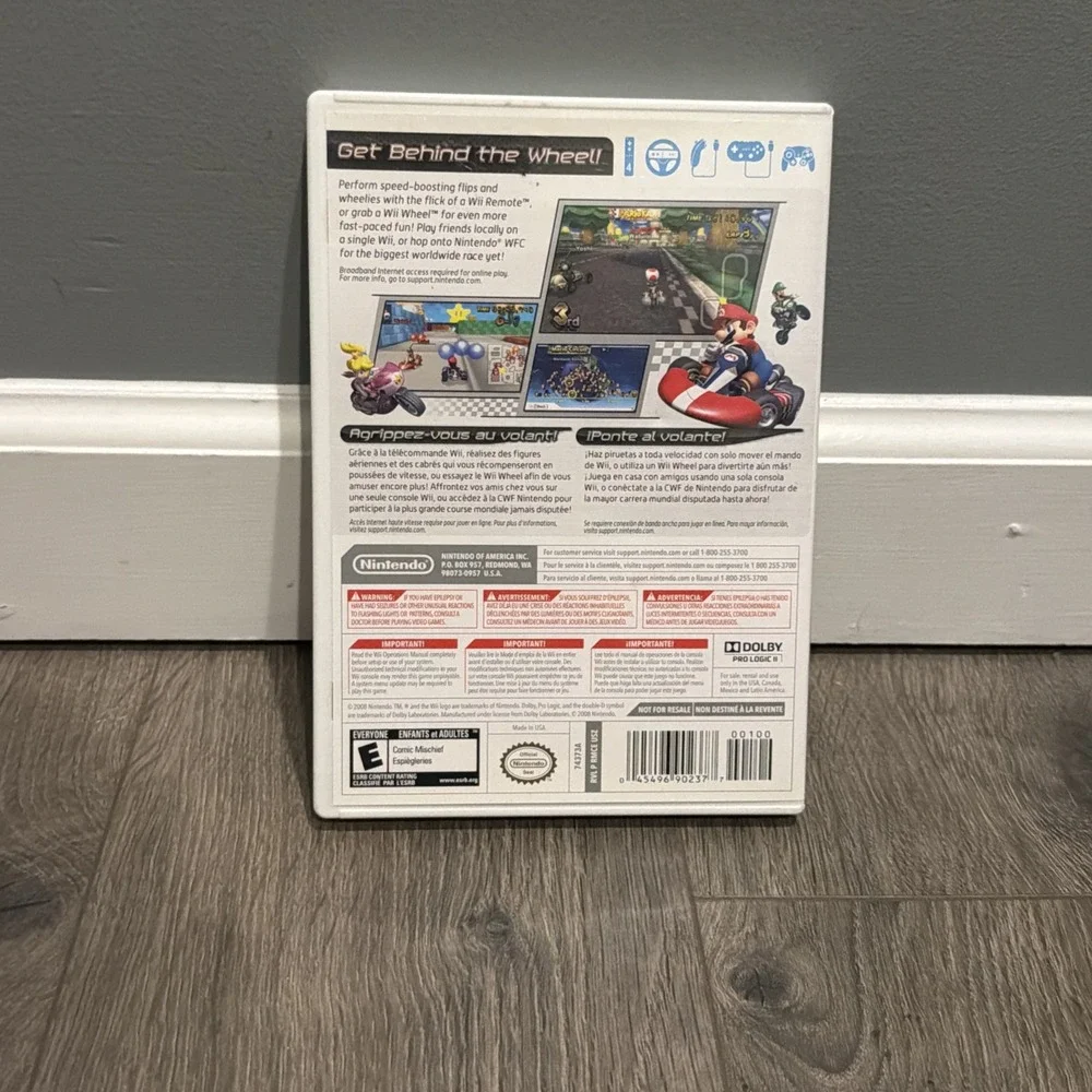 [NINTENDO WII] Pre-Owned Mario Kart Wii (Nintendo Wii, 2008) CIB